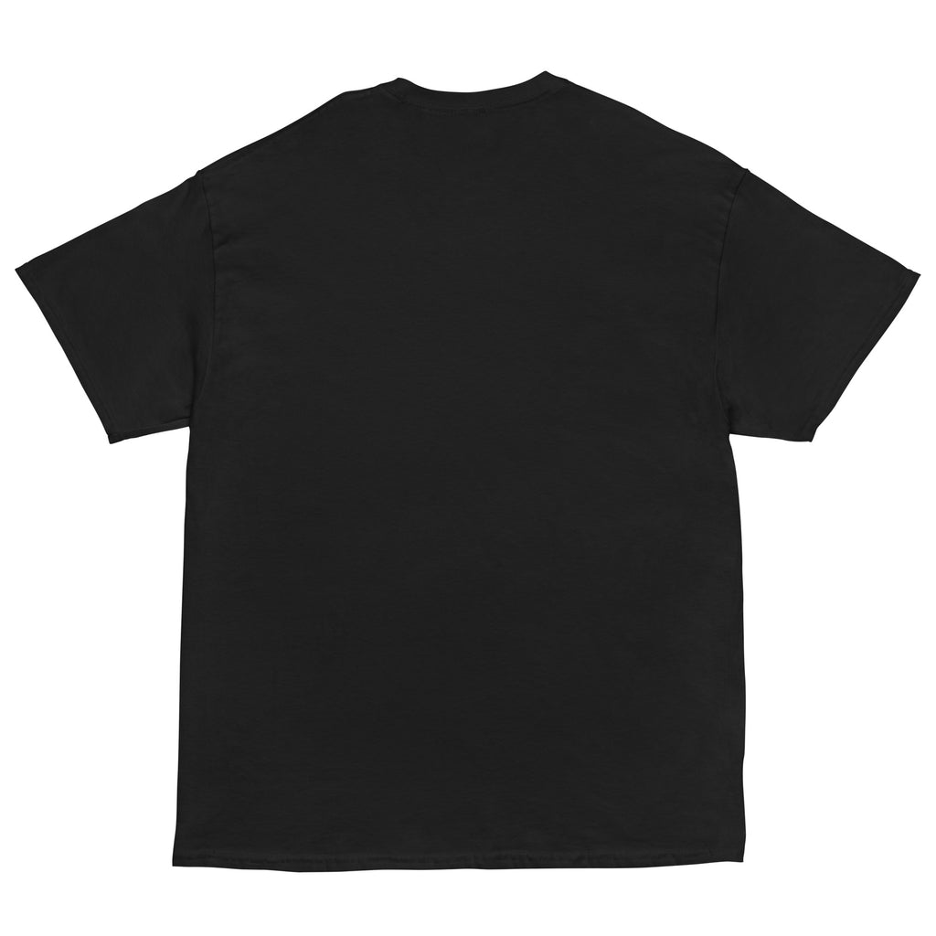 Dictator Mbappe T-Shirt black football graphic t-shirt back view