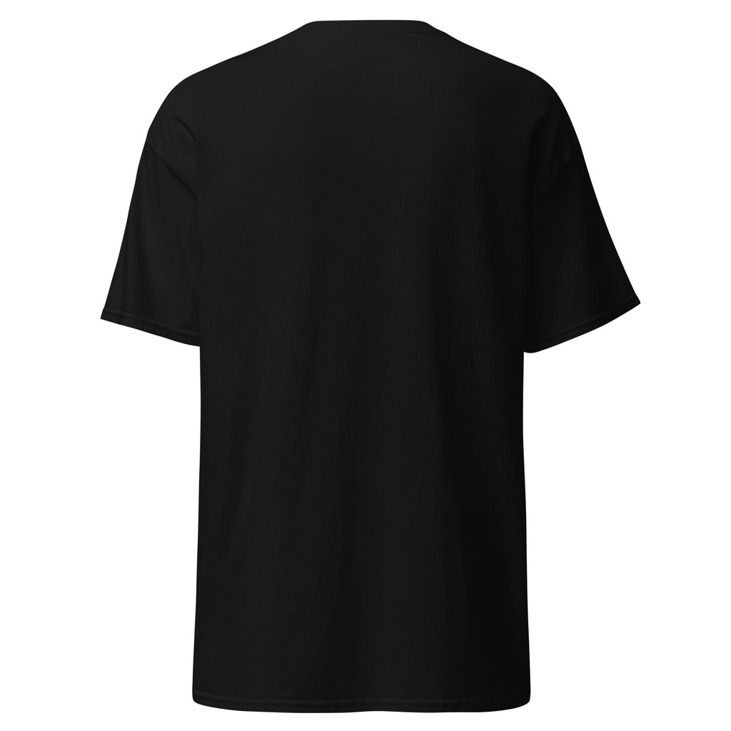Dictator Mbappe T-Shirt black football graphic t-shirt back view