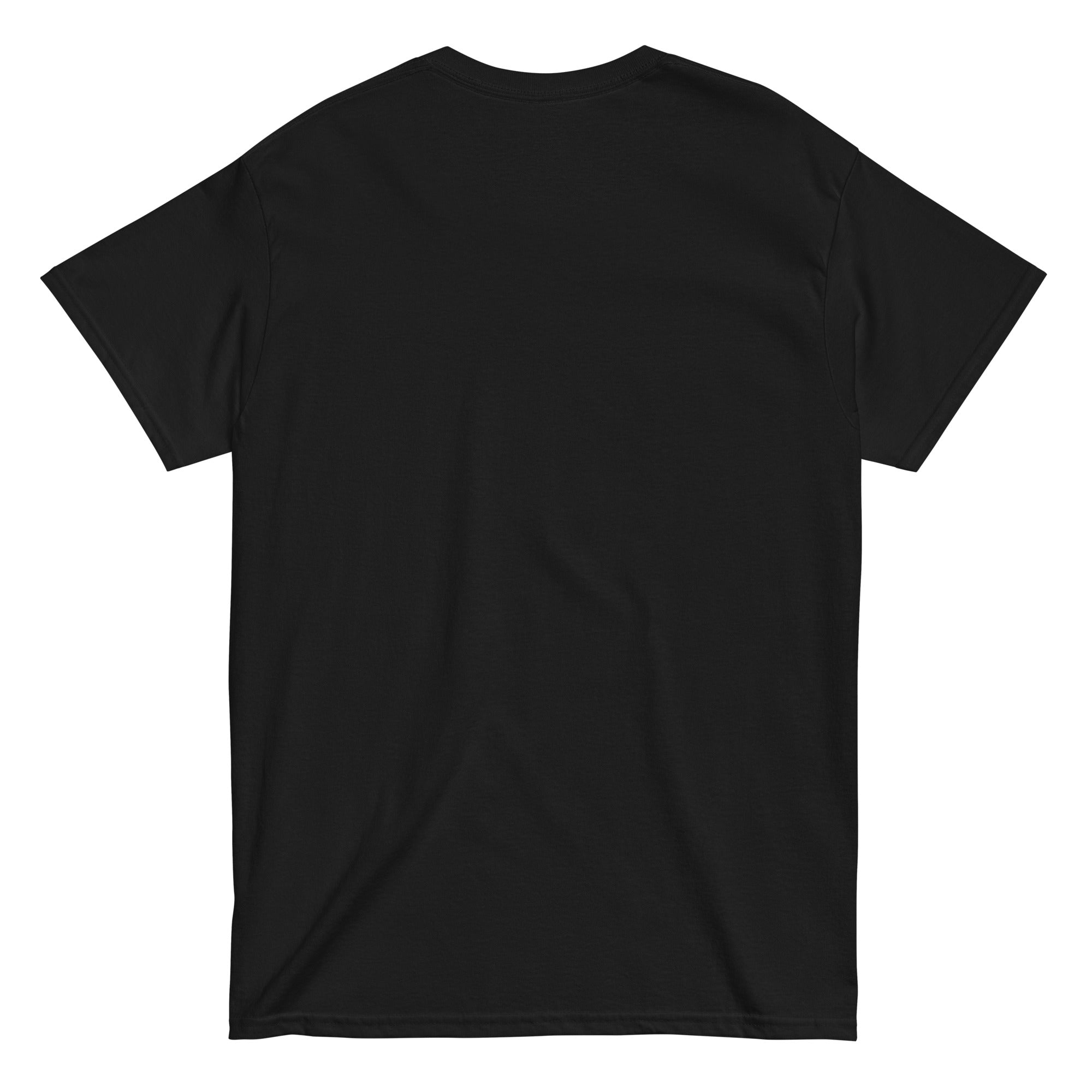Dictator Mbappe T-Shirt black football graphic t-shirt back view
