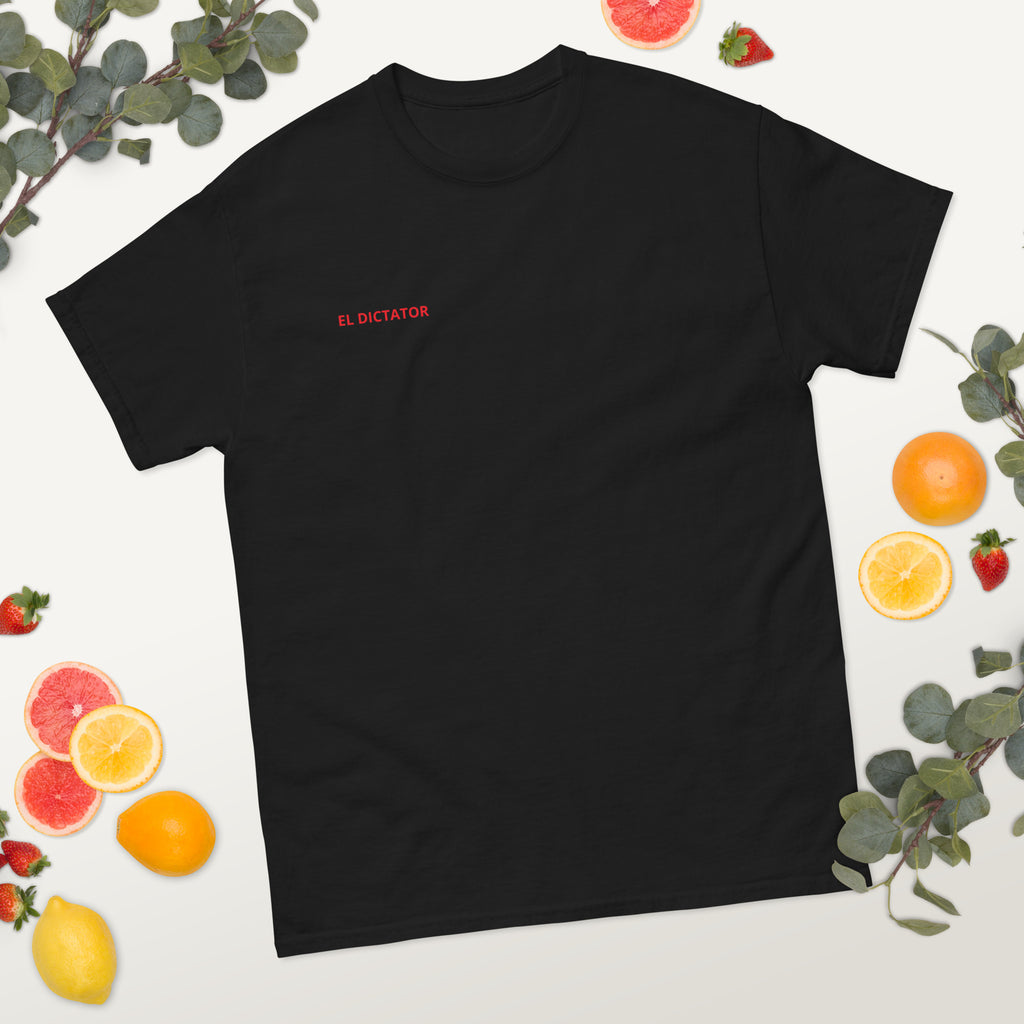 Dictator Mbappe Graphic T-shirt black football graphic t-shirt front detail view