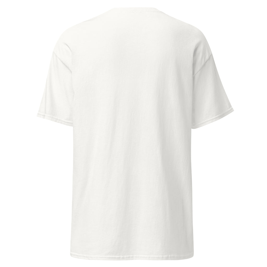 Dictator Mbappe T-Shirt white football graphic t-shirt back view