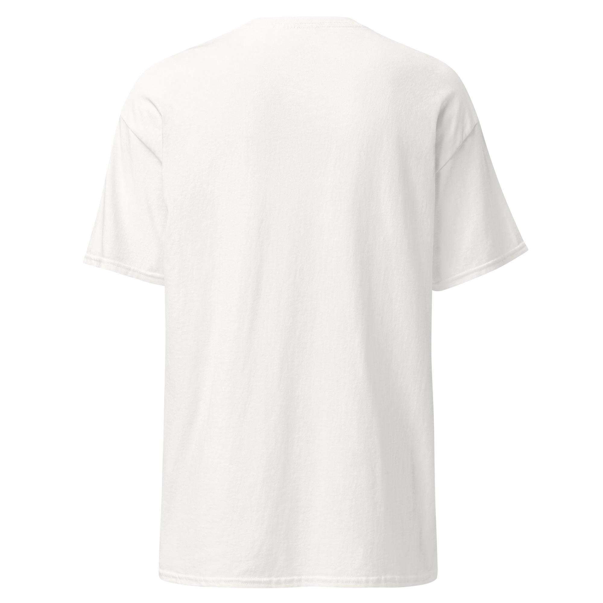 Dictator Mbappe T-Shirt white football graphic t-shirt back view