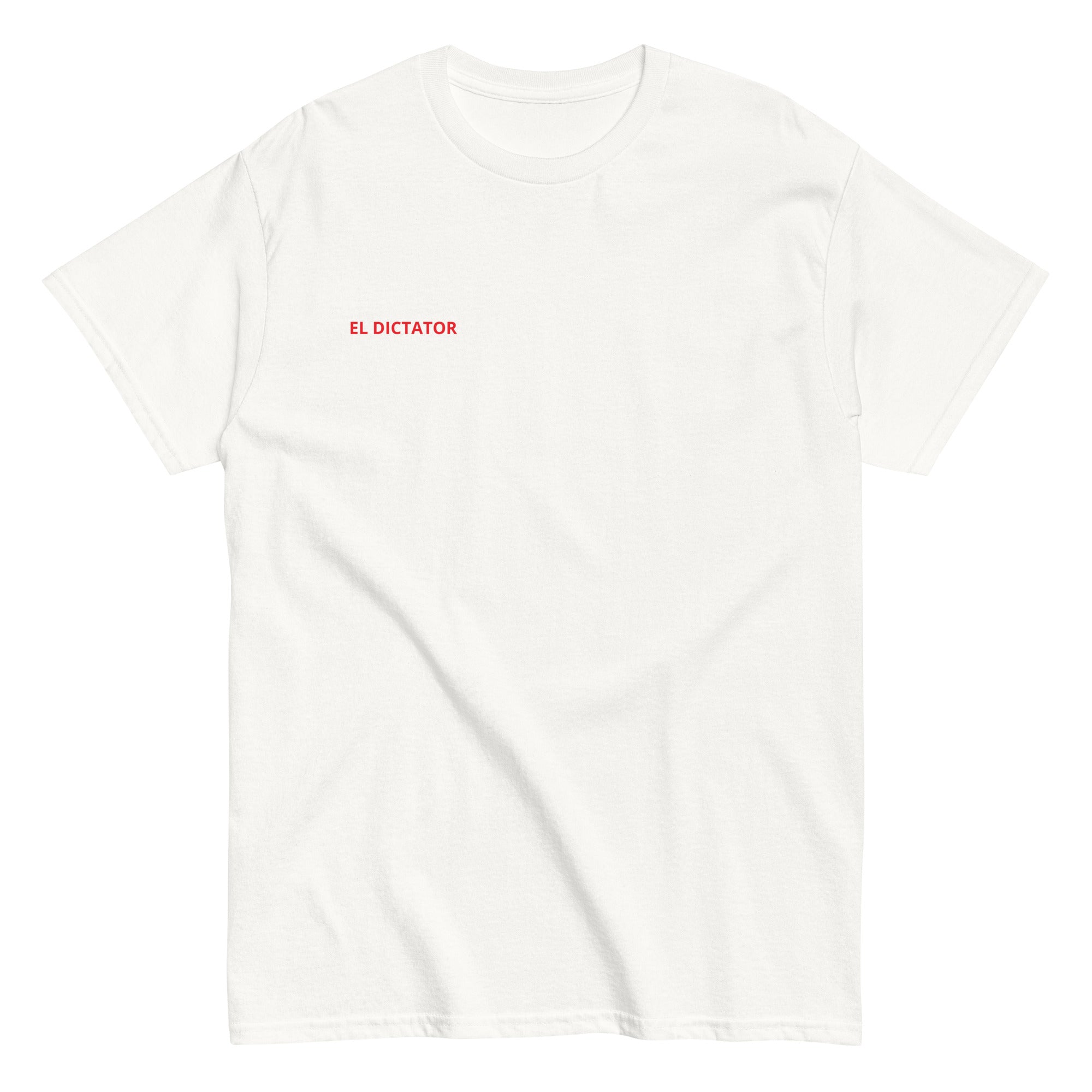 Dictator Mbappe Graphic T-shirt white football graphic t-shirt front view